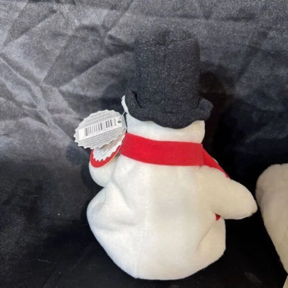 coca cola. vintage ‎ BRAND Plush Polar Bears with scarf both holding bottles